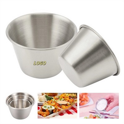 2.5Oz Stainless Steel Sauce Cups