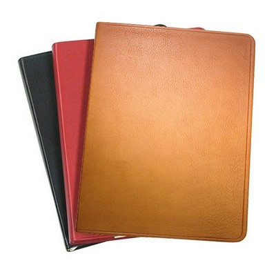 Large Lined Page Writing Journal W/ Traditional Premium Leather Cover