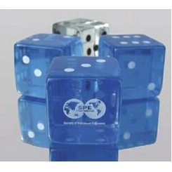 Transparent Dice (5/8")