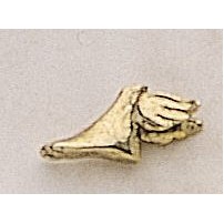 Winged Foot Marken Design Cast Lapel Pin (Up to 5/8")