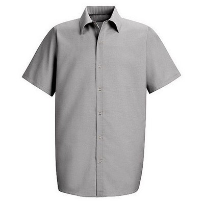 Red Kap® Short Sleeve Specialized Pocketless Work Shirt