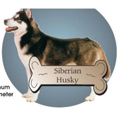 Siberian Husky Acrylic Coaster w/Felt Back