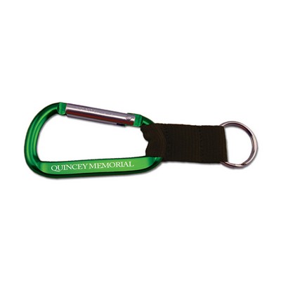 Carabiner with Strap