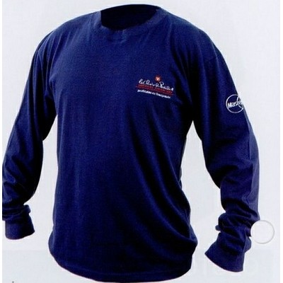 5.6 Oz. Long Sleeve Jersey Knit T-shirt