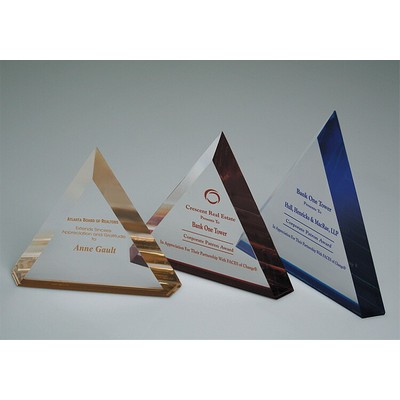 Triangle Award w/Colored Mirror