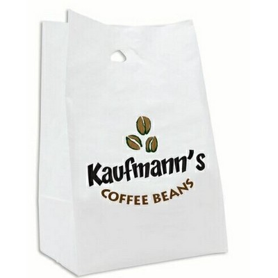 Fold Over Die Cut Handle Shopping Bag (10"x5"x13")