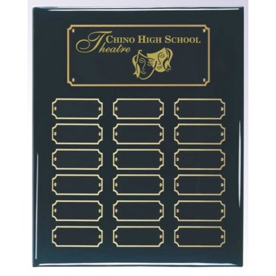 Black Piano Perpetual Plaque (10½"x13")