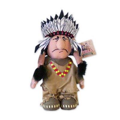 Custom Plush Indian w/ Headdress