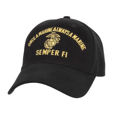 Marines Semper Fi Supreme Low Profile Insignia Cap