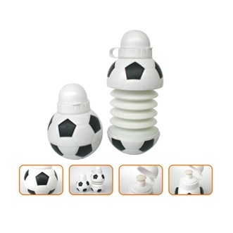 Collapsible Soccer Ball Water Bottle