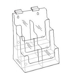 Slatwall Display 3 Pocket