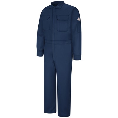 Bulwark™ Men's Flame Resistant Premium Coverall - Navy Blue