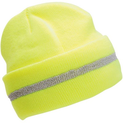 Aware Wear® Hi-Viz Lime Knit Hat