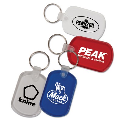 Oval Key Tag