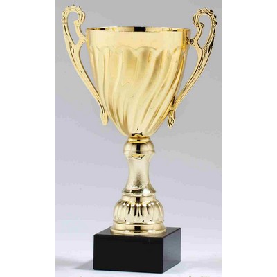 Golden Rift Trophy Cup 17 1/4" H