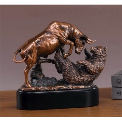 Bull/Bear Resin Award (10"x9.5")