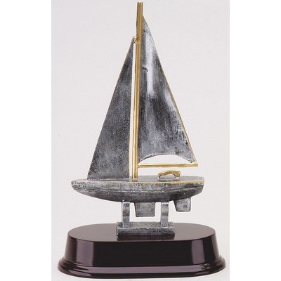 Sailboat Award, 9 1/2"H