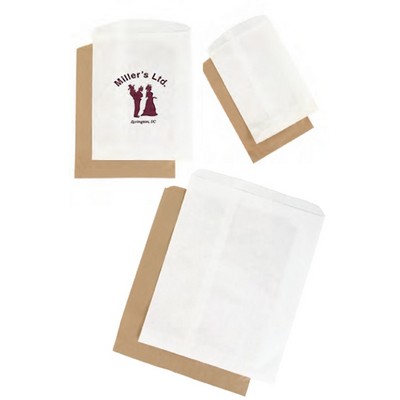 Recycled White Kraft Paper Merchandise Bag (12"x2 3/4"x18")