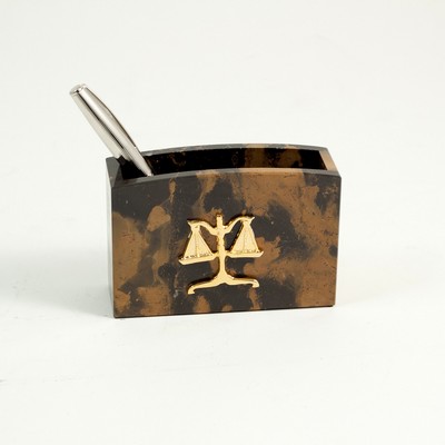 Marble Pencil Cup - Legal