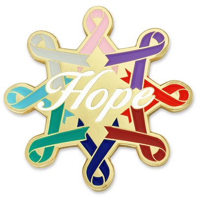 Awareness Ribbons Hope Pin