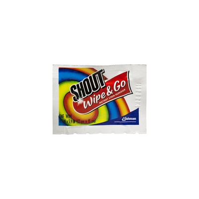 Shout Instant Stain Remover Wipe