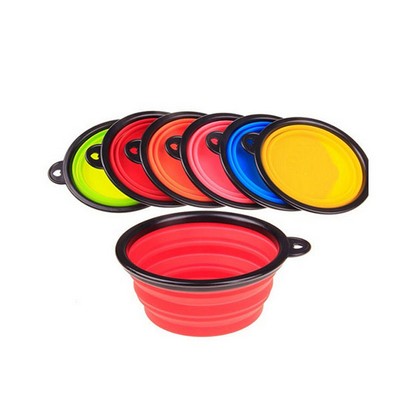 Two-Tone Collapsible Pet Bowl