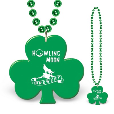 St. Patrick's Day Shamrock Medallions w/ a Custom Pad Print