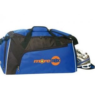 Deluxe Poly Duffel Bag with Shoe Storage