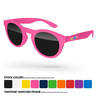 Andy Sunglasses W/ Full Color Temple Imprint