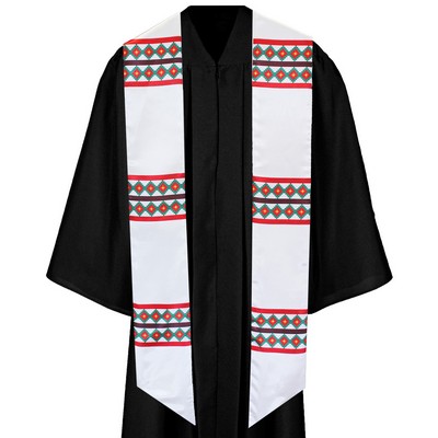 Native American Graduation Sash - Stripe