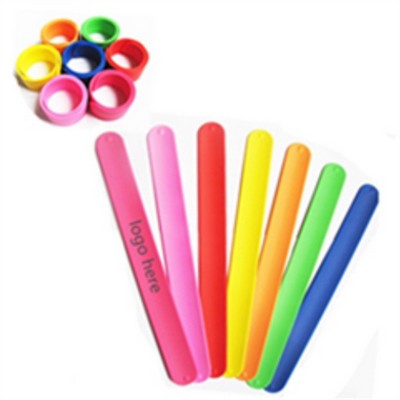 Silicone Slap Bracelet Wristbands