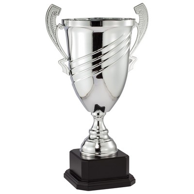 Silver Italian Cup 23" H