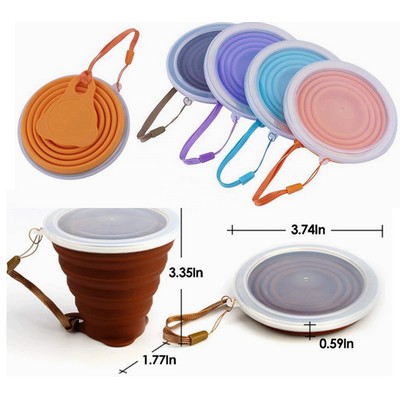 The collapsible travel cup