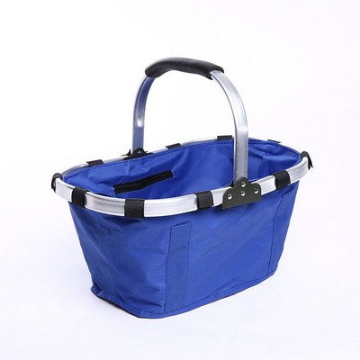 Folding Fabric Shopping/Picnic Basket