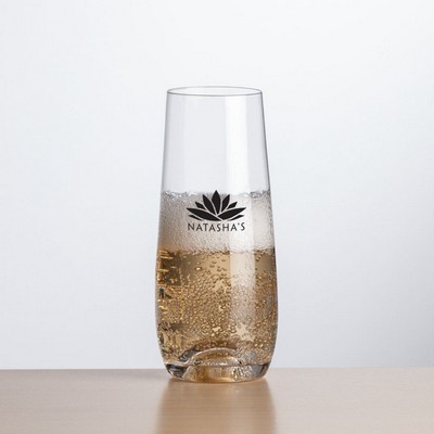 Edderton Stemless Flute - Imprinted 7.5oz