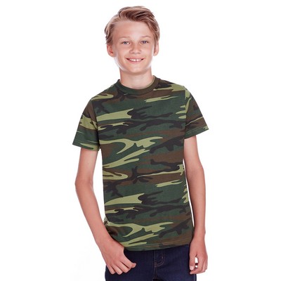 CODE V Youth Camo T-Shirt