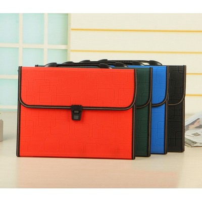 13 Pockets Accordion A4 Portable File Folder