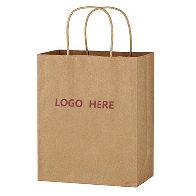 Kraft Paper Brown Shopping Bag