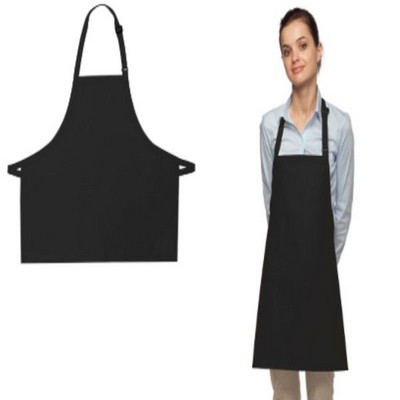 Made in the USA No Pocket Bib Apron (24" x 28")