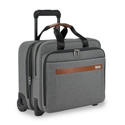 Briggs & Riley™ Kinzie Street Medium Expandable Rolling Briefcase (Grey)