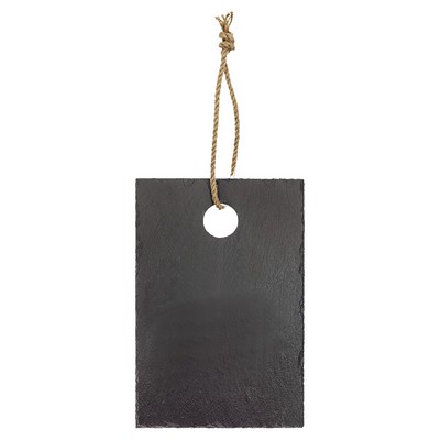 6" x 9" Rectangle Slate Cutting Board with Hanger String