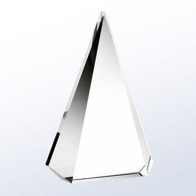 The Majestic Triangle Award - Small Crystal Award