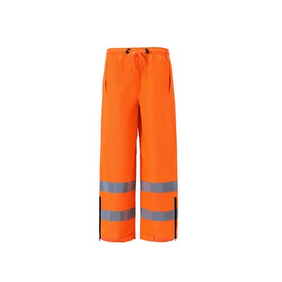 Orange High Viz Rain Pants