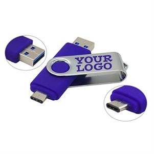 3.0 Type C USB Drive with custom print