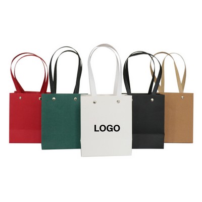 Kraft Paper Shopper Tote Bag