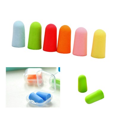 Soft Foam Ear Plug With Plastic