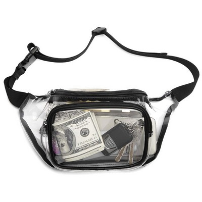 Clear Fanny Pack Stadium Waist Pack