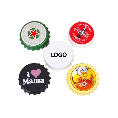 Bottle Cap Shaped Magnetic Opener