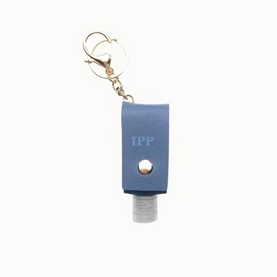 PU Leather Flip Cap Hand Sanitizer Bottle Holder