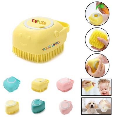 Silicone Massage Bath Brush Scrubber